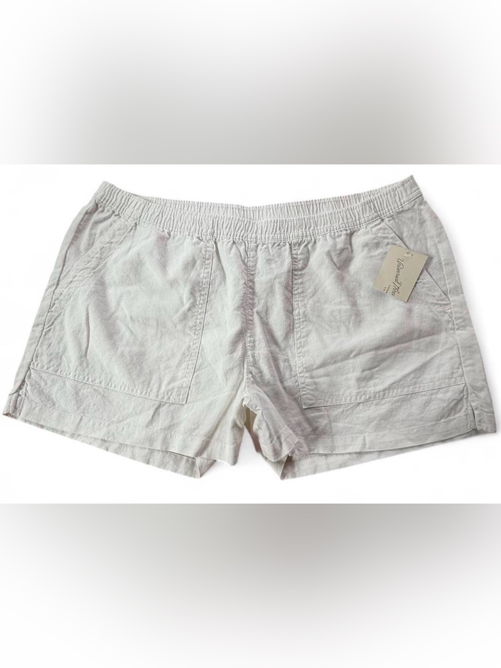 Universal Thread White Elastic Waist Casual Women’s Shorts